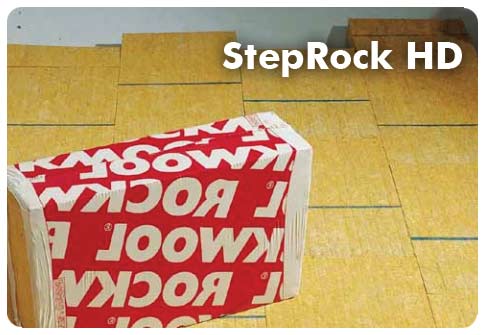 Vata bazaltica pentru podea / pardoseala Steprock Rockwool